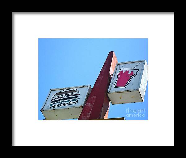 Vintage Framed Print featuring the photograph Simple Pleasures by Beth Saffer