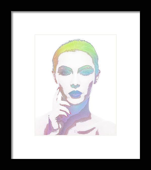Portrait Framed Print featuring the photograph Simply Irresistable by Anthony Murphy