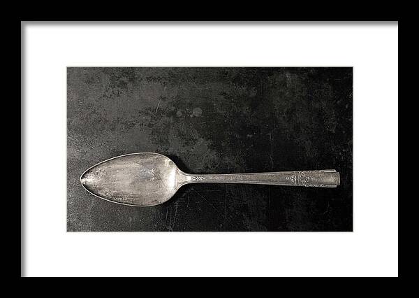 Spoon Framed Print featuring the photograph Singularity by Holly Ross