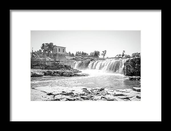 Sioux Falls Framed Print featuring the photograph Sioux Falls by Aileen Savage