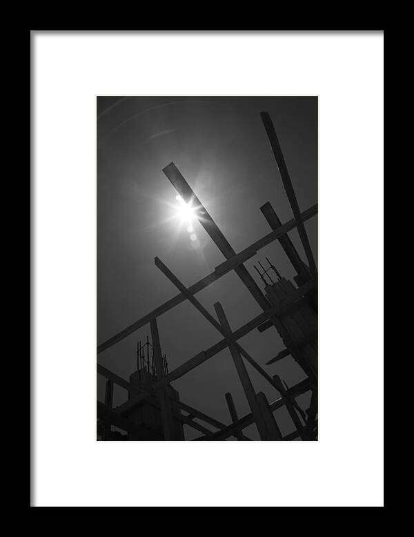 Al-ahyaa Framed Print featuring the photograph Skeleton Time by Jez C Self