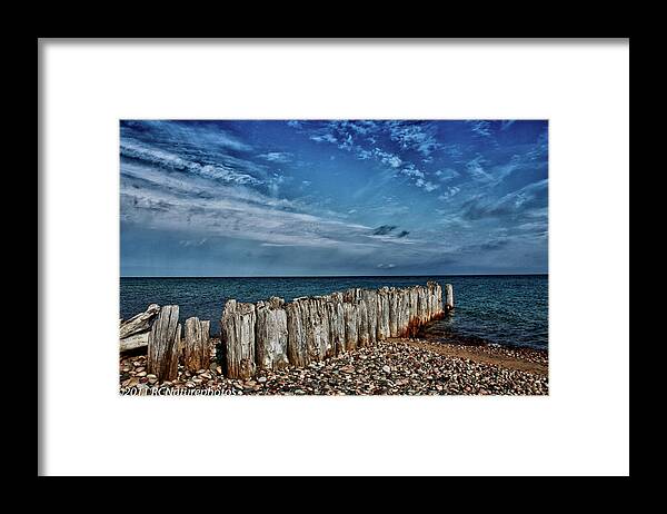 Hdr Framed Print featuring the photograph Skies of Superior by Rachel Cohen
