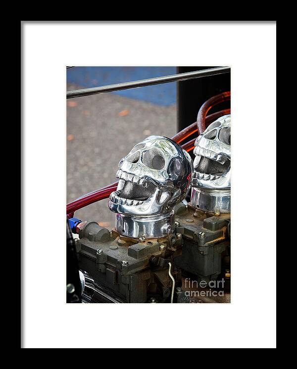 Skull Framed Print featuring the photograph Skully by Chris Dutton