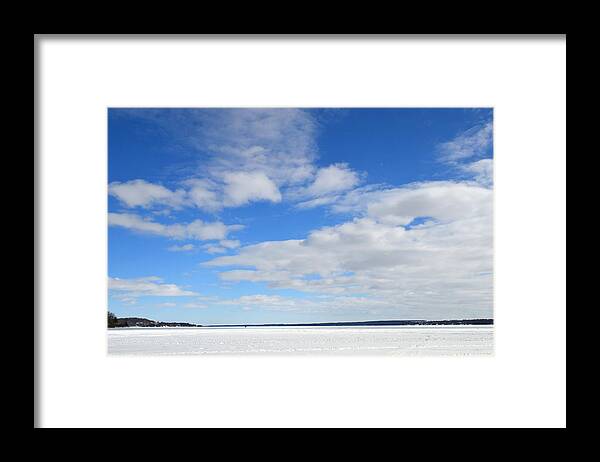 Abstract Framed Print featuring the photograph Sky On February 12, 2018 by Lyle Crump