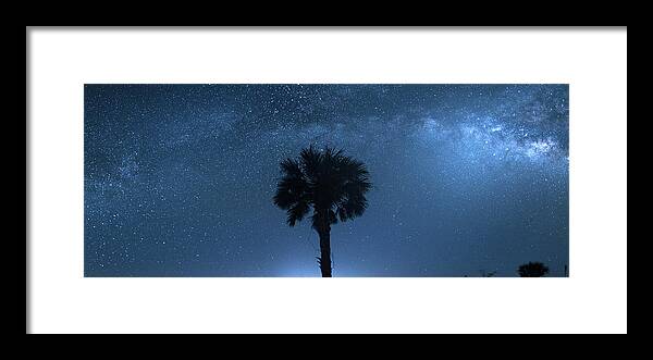 Milky Way Framed Print featuring the photograph Sky River by Mark Andrew Thomas