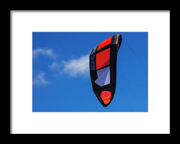 Photo For Sale Framed Print featuring the photograph Skyway Kite 3 by Robert Wilder Jr