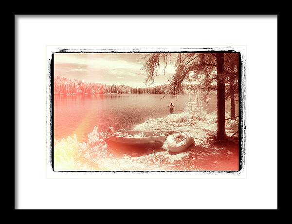 Fishing Framed Print featuring the photograph Smallmouth fishing in Canada by Garry McMichael