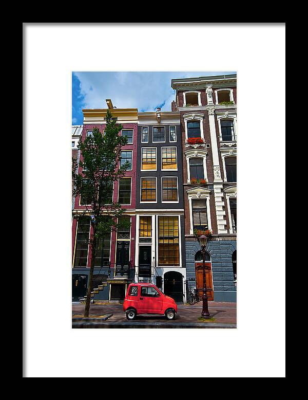 Smart Car Framed Print featuring the photograph Smart Car by Harry Spitz