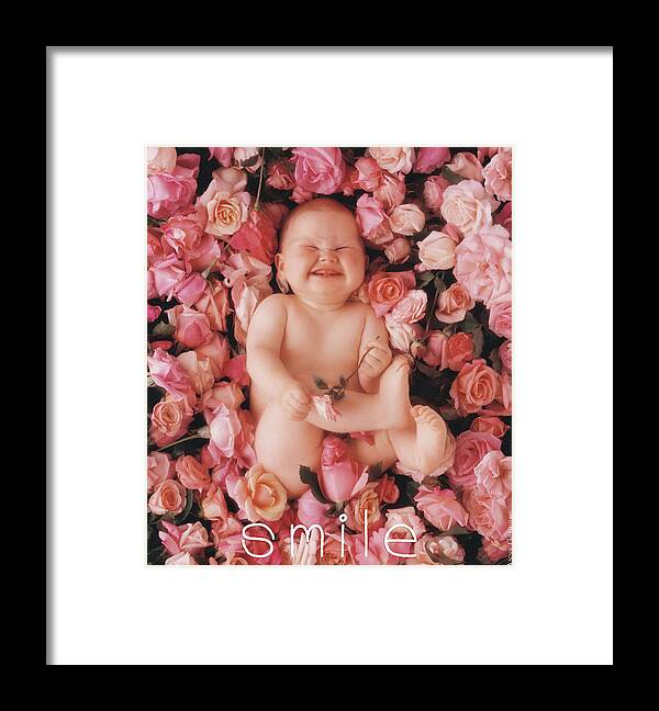 Smile Framed Print featuring the photograph Smile by Anne Geddes