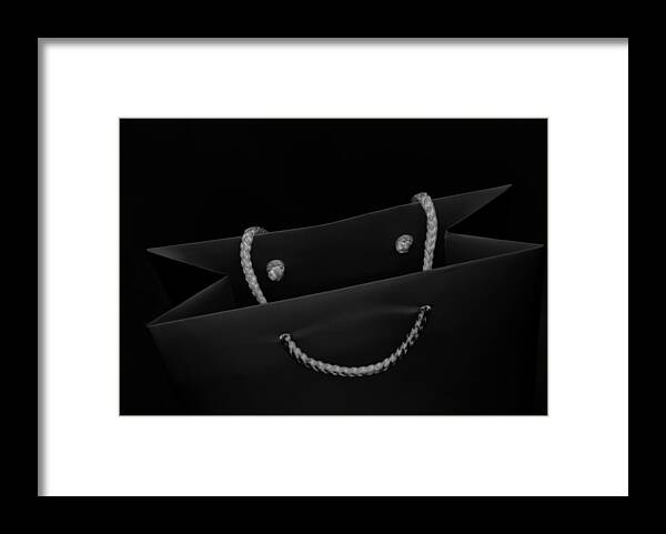 Humour Framed Print featuring the photograph Smile by Wendy