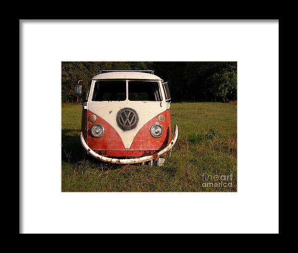Bus Framed Print featuring the photograph Smiling Bus by Jim Goodman