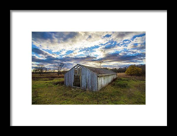 Smith Framed Print featuring the photograph Smith Duck Farm in East Moriches by Robert Seifert