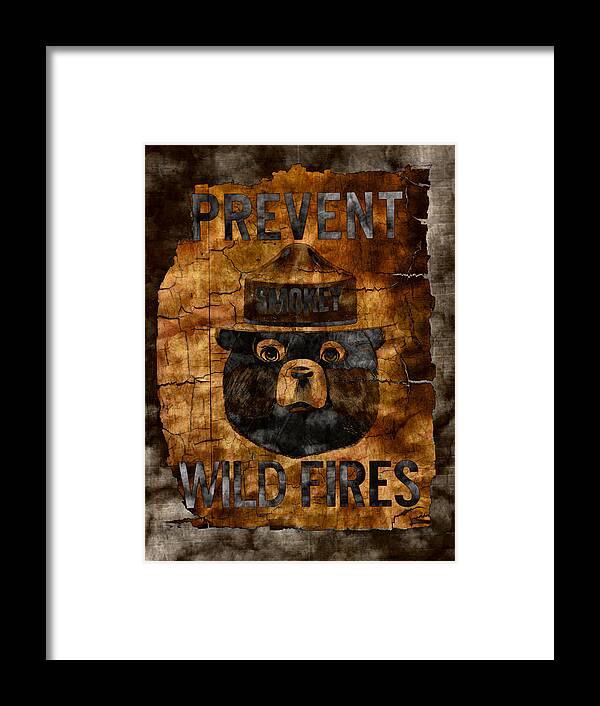 Smokey The Bear Only You Can Prevent Wild Fires Hand Towel by Lone Palm  Studio - Fine Art America
