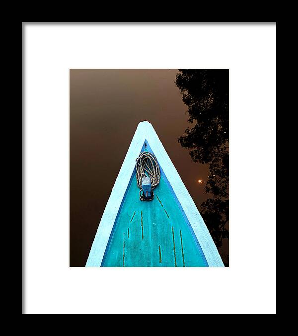  Framed Print featuring the photograph Smoky Sun 2 by Darcy Dietrich