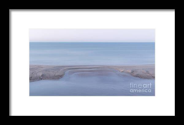 Ocean Framed Print featuring the photograph Smooth Ocean by Martin Capek