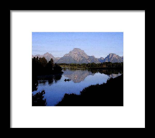 Snake River Framed Print featuring the photograph Snake River Morning by Bill Hyde