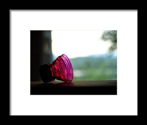 Colorful Framed Print featuring the photograph Snap Capp by Katherine Huck Fernie Howard