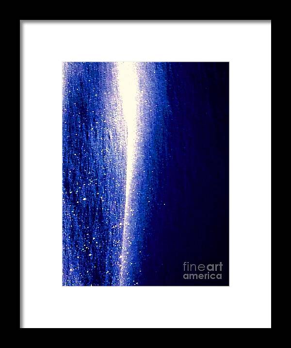 Lightning Framed Print featuring the photograph Snow Lightning by Jennifer Lake