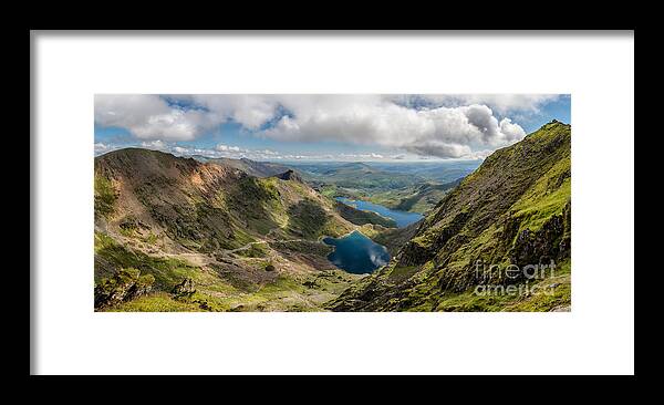 Snowdon Framed Print featuring the photograph Snowdon Summit by Adrian Evans