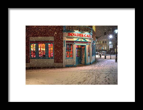 Night out at the Border Cafe in Harvard Square Cambridge Massachusetts  Photograph by Toby McGuire - Fine Art America
