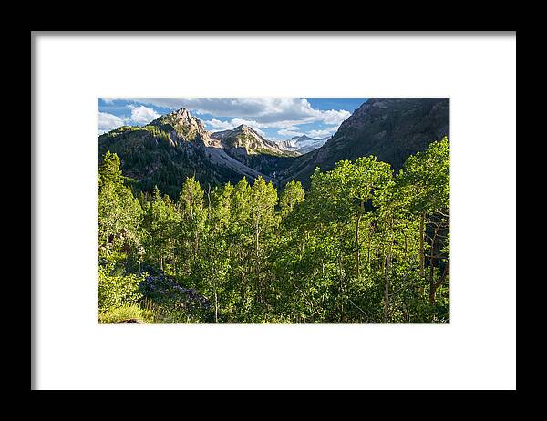 Snowmass Framed Print featuring the photograph Snowmass Afternoon by Aaron Spong