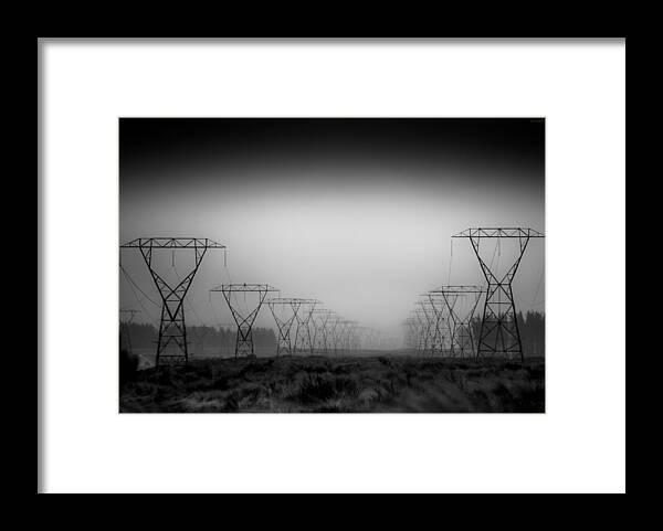 New Zealand Desert Road Framed Print featuring the photograph So damn quiet. by Willem Lombard