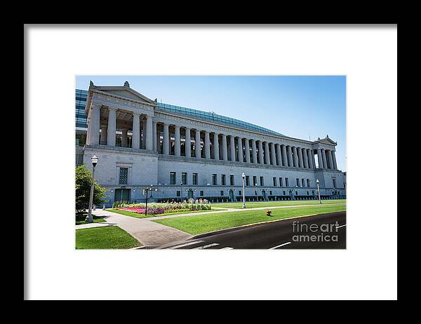 Chicago Framed Print featuring the photograph Soldier Field by David Levin