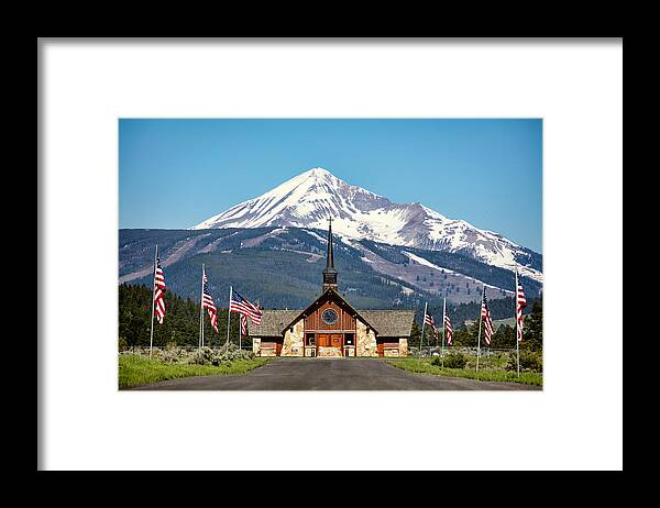 Soldiers Chapel Framed Print featuring the photograph Soldiers Chapel by Mark Harrington