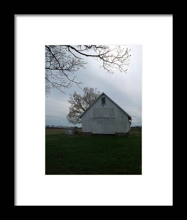 Farm Framed Print featuring the photograph Solitude by Susan Esbensen