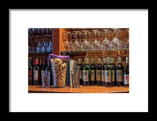 Christopher Holmes Framed Print featuring the photograph Some Wine by Christopher Holmes