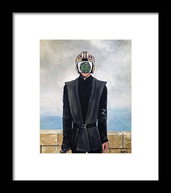 Son Of Man Framed Print featuring the painting Son Of Sith by Tom Carlton