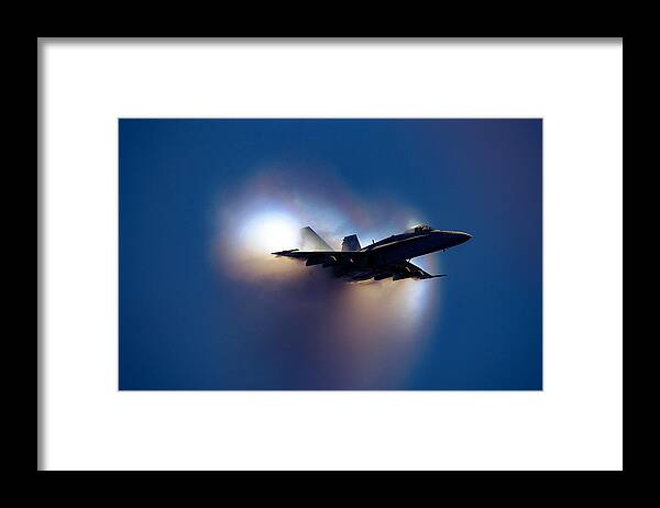 Planes Framed Print featuring the photograph Sonic Boom by Michael Damiani