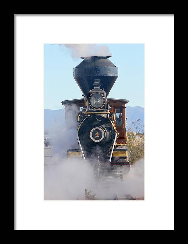 Trains Framed Print featuring the photograph Eureka Palisade Railroad #4 by Douglas Miller