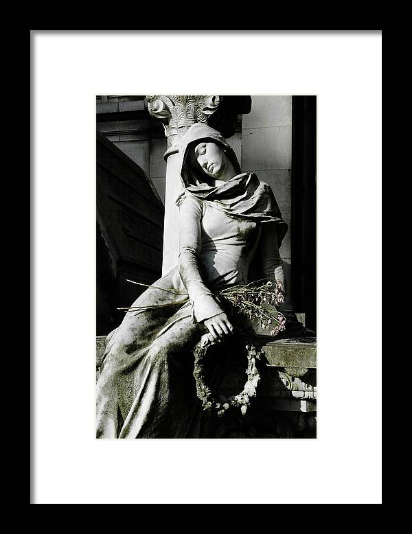 Paris Framed Print featuring the photograph Sorrow III by Olivier De Rycke