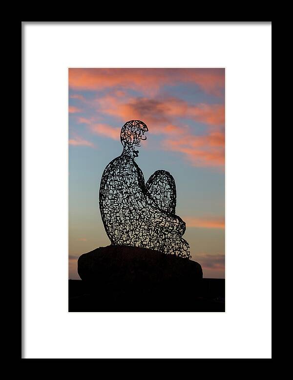 Sunset Framed Print featuring the photograph Soul at Sunset by Mark Harrington