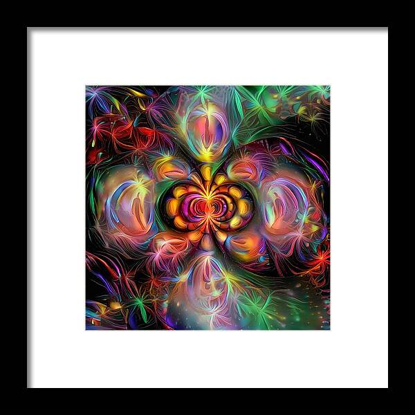 Soul Framed Print featuring the digital art Soul by Bruce Rolff
