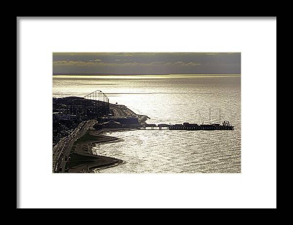 South Pier Blackpool Framed Print featuring the photograph South Pier Blackpool by Tony Murtagh