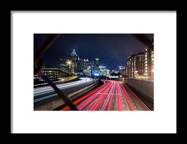 Atlanta Framed Print featuring the photograph Southbound by Kenny Thomas
