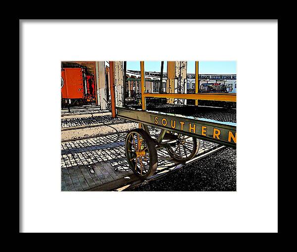 Fine Art Framed Print featuring the photograph Southern 2 by Rodney Lee Williams