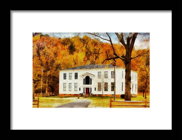 South Framed Print featuring the digital art Southern Charm by JGracey Stinson