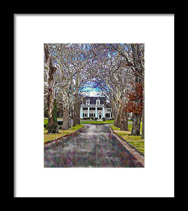 Plantation Framed Print featuring the photograph Southern Gothic by Bill Cannon