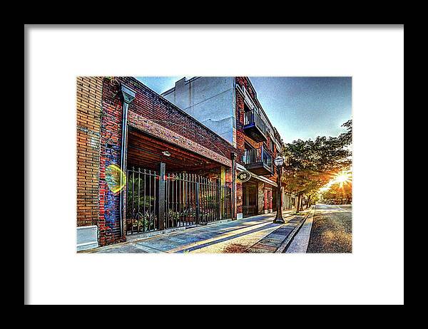 Alabama Framed Print featuring the digital art Southern National Southern National V2 DSC_2533 by Michael Thomas