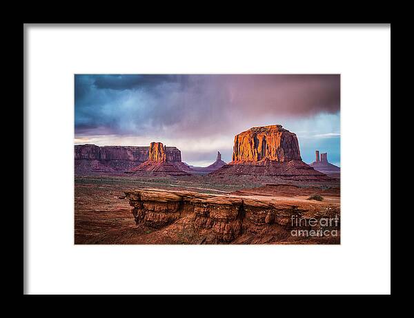 Southwest Framed Print featuring the photograph Southwest by Anthony Michael Bonafede