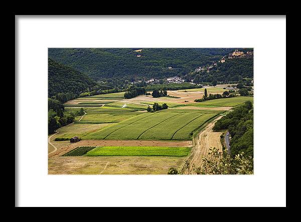 Southwest Framed Print featuring the photograph Southwest France Green by Georgia Clare