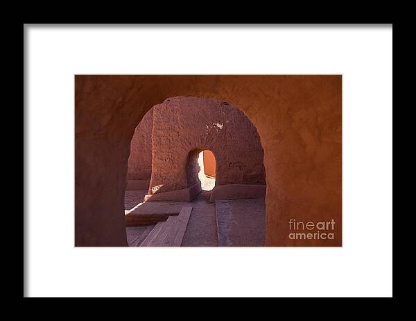 Pecos National Historical Park Framed Print featuring the photograph Spanish Church by Jim West