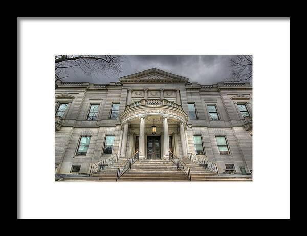 Sold Framed Print featuring the photograph Speaker Matthew J. Ryan Building by Shelley Neff