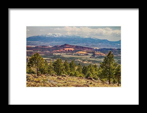 Utah Framed Print featuring the photograph Spectacular Utah Landscape Views by James BO Insogna