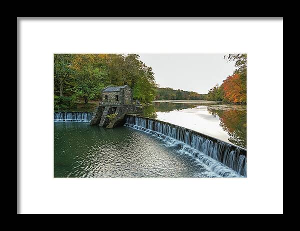 Water Framed Print featuring the photograph Speedwell Park 3 by Kathleen McGinley