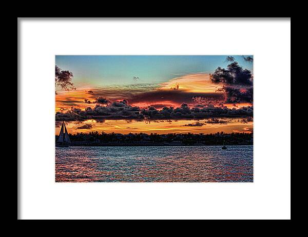 Sunset Framed Print featuring the photograph Spicy Sunset by Joetta West