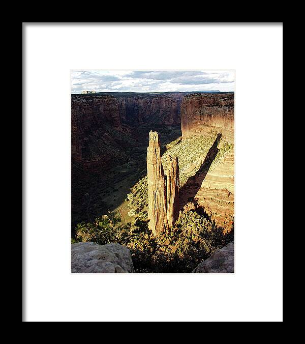Spider Rock Framed Print featuring the photograph Spider Rock 7 by JustJeffAz Photography